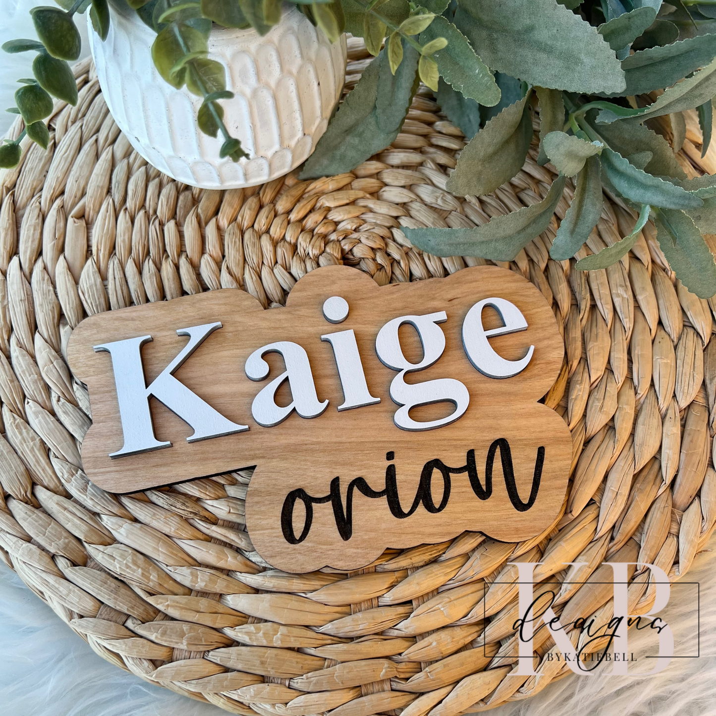 Hospital Name Announcement | Baby Shower Gift | Hospital Name Plaque | Baby Name Reveal | First Hospital Photos | Hello World | New Baby