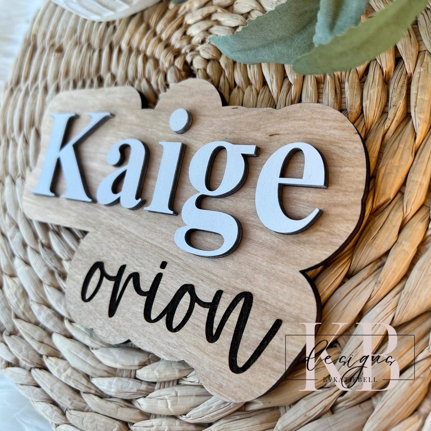 Hospital Name Announcement | Baby Shower Gift | Hospital Name Plaque | Baby Name Reveal | First Hospital Photos | Hello World | New Baby