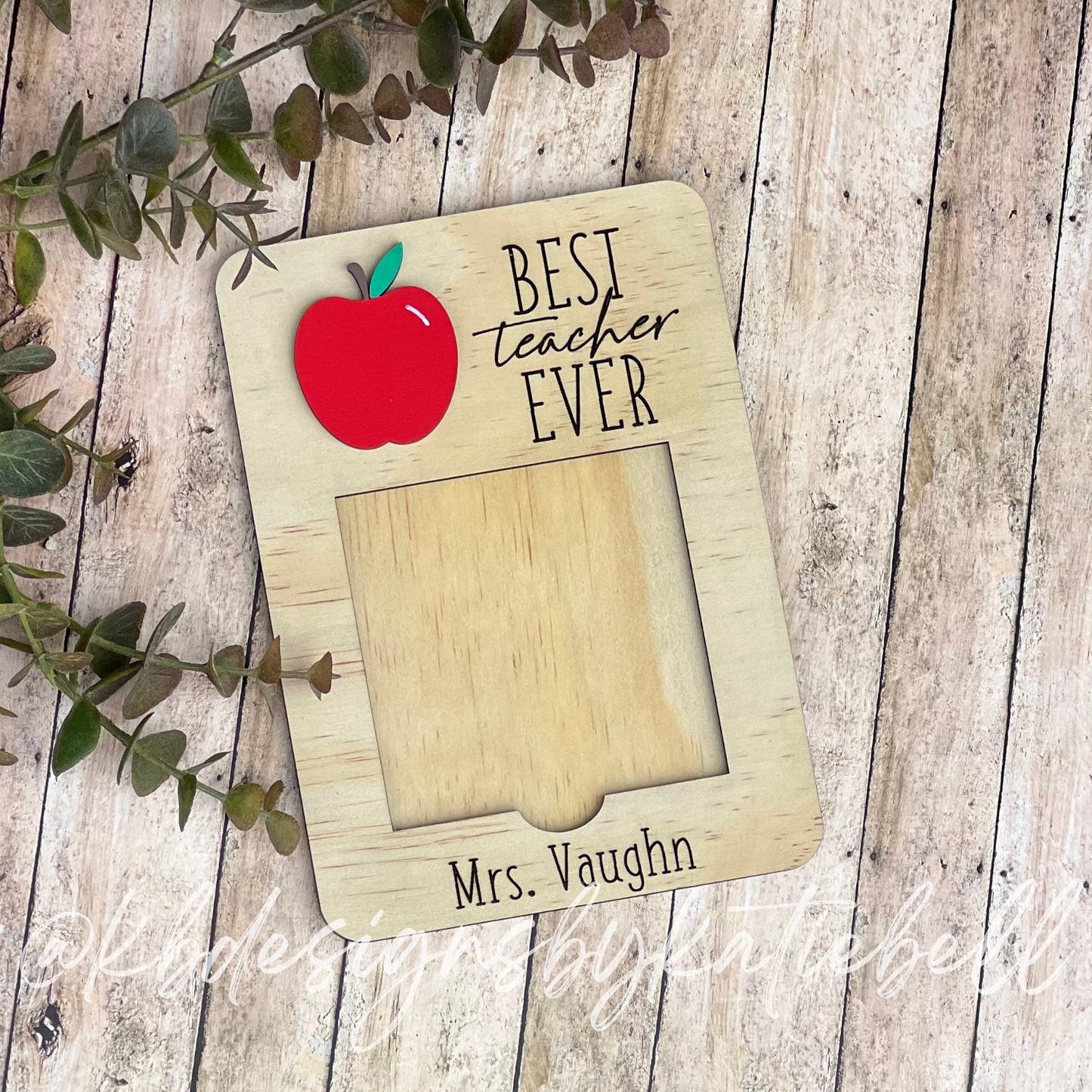 Personalized Note Holder for Techers, Notepad, Teacher Appreciation Gift, Best Teacher Ever, Christmas Gift For Teachers, School Supplies