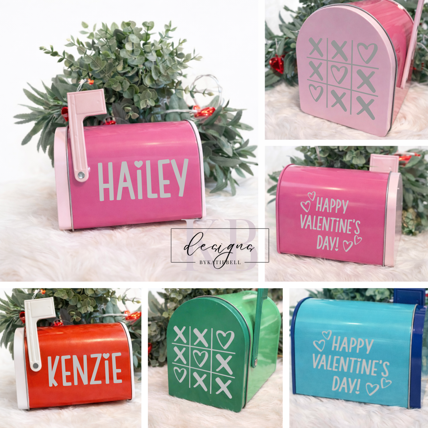 Engraved Valentines Mailbox