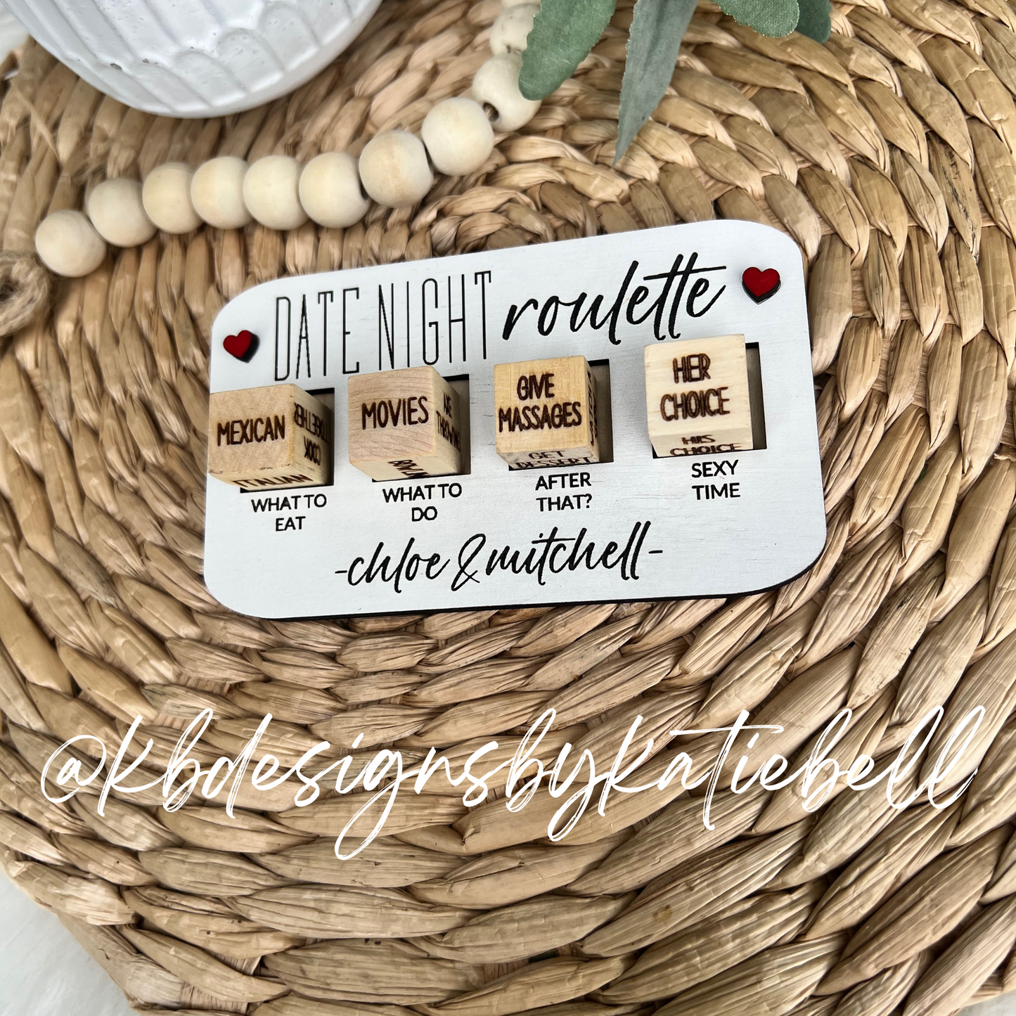 Date Night Roulette Board