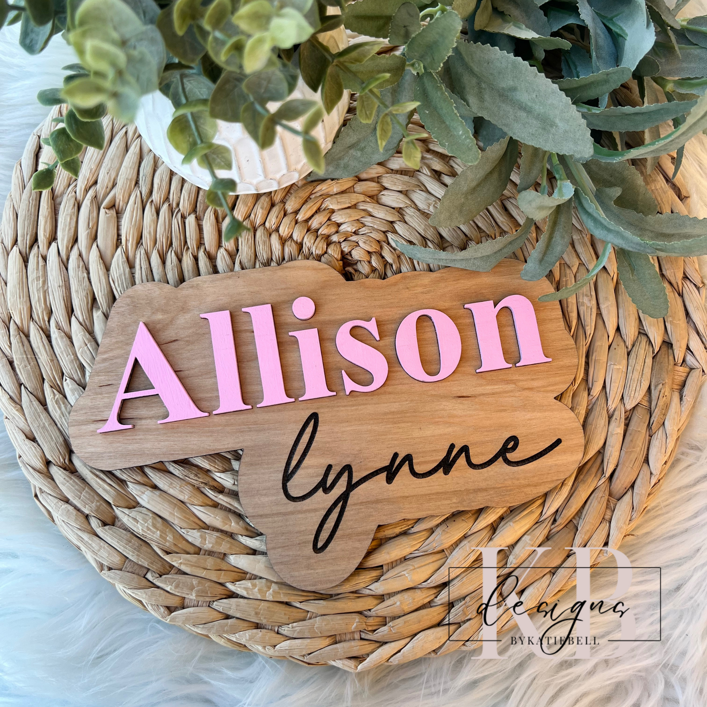 Hospital Name Announcement | Baby Shower Gift | Hospital Name Plaque | Baby Name Reveal | First Hospital Photos | Hello World | New Baby