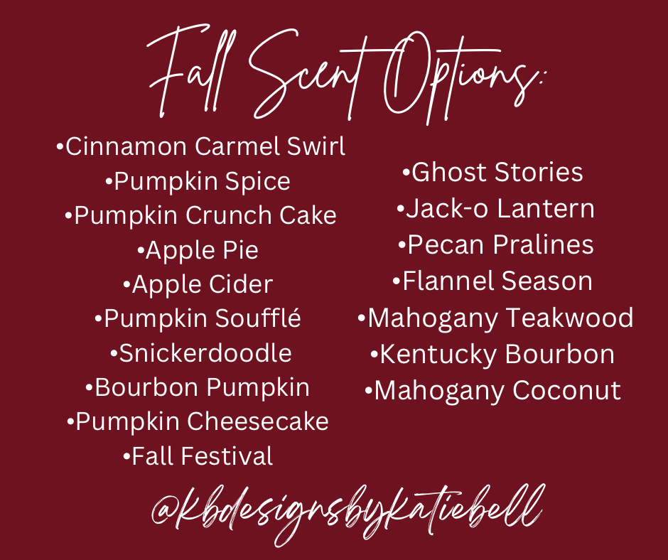 Fall Scented Car Air Freshener & Diffuser